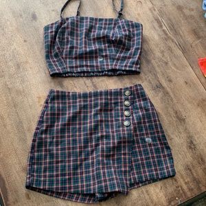 Aeropostale Crop top, skort set